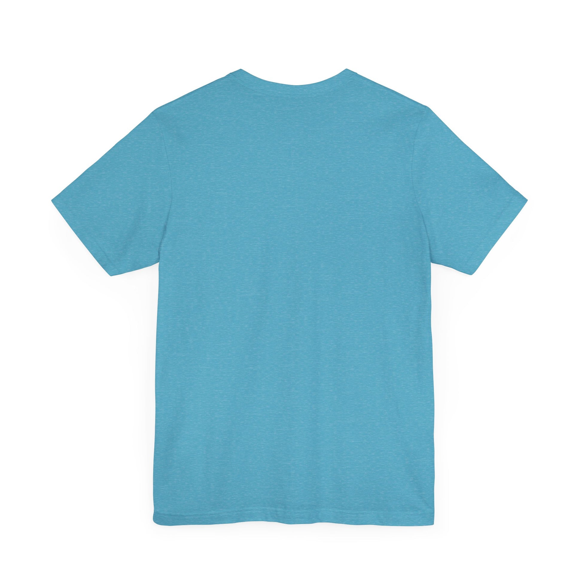 A light blue Printify "The Tinder Box 1980s" unisex jersey short sleeve tee featuring the "Tinder Box" logo in the center. The logo consists of a dark shield with the words "Tinder Box" in white text, with a small flame icon replacing the dot above the "i".