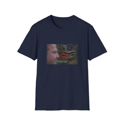 Dinosaur Face Graphic Tee — "Easy, Breezy, Beautiful" Retro Dino T-Shirt