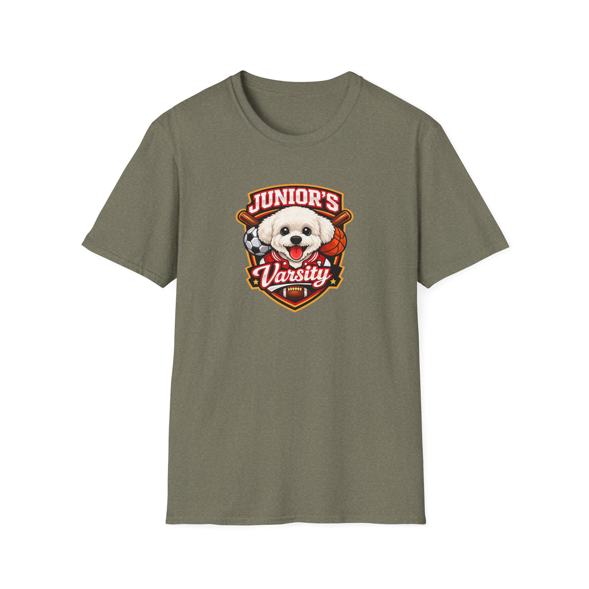 Junior's Varsity - All In Jest Trivia Team - Dog T-Shirt