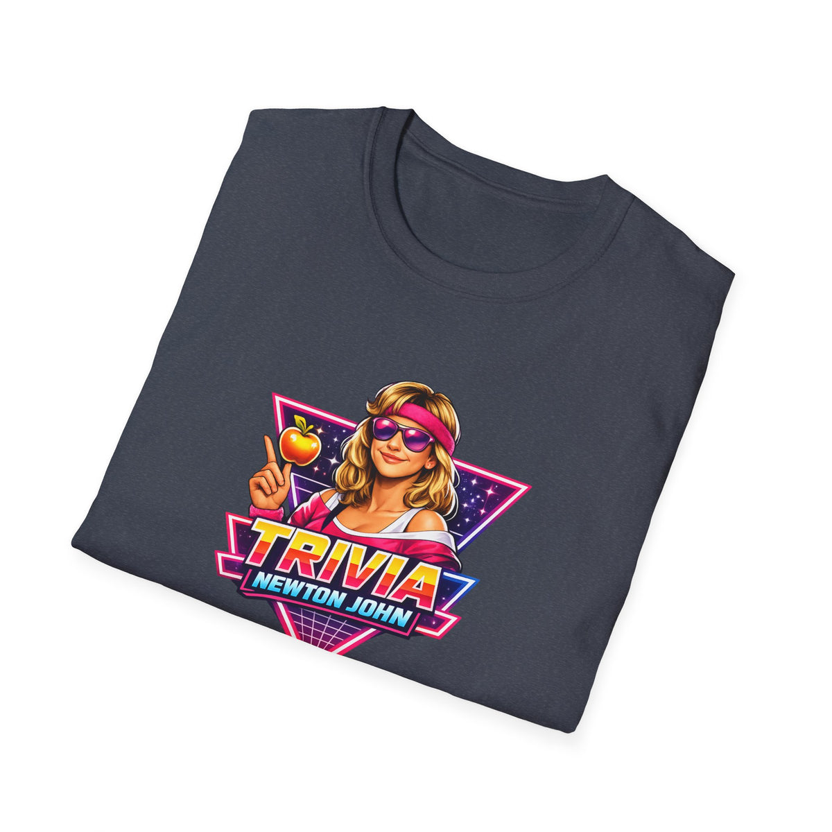 Trivial Newton John - All In Jest Trivia Team T-Shirt