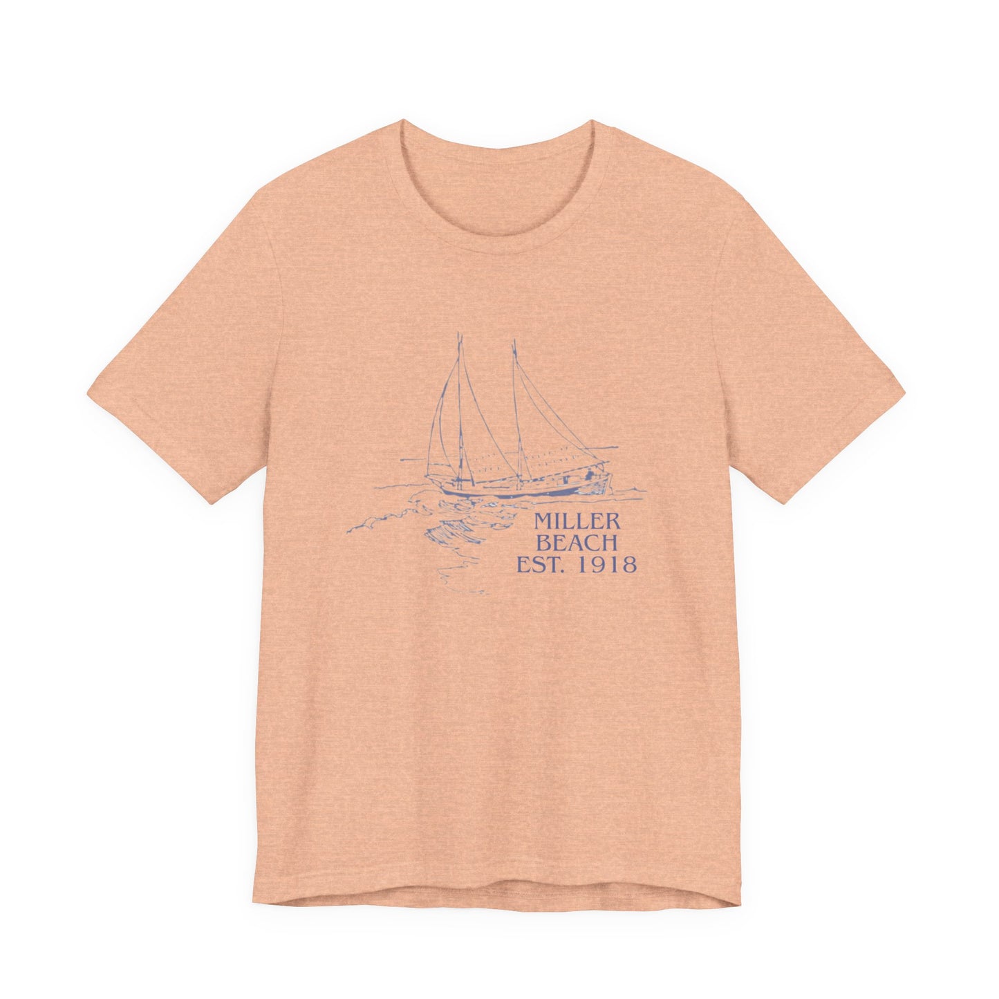 Miller Beach Est. 1918 Sailboat Tee
