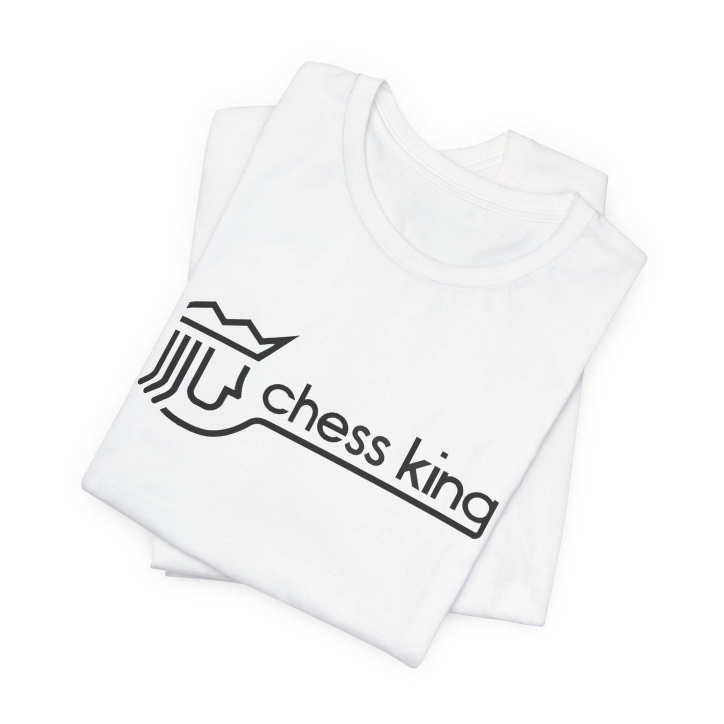 Chess King T-Shirt — Minimalist Logo Tee for Chess Players