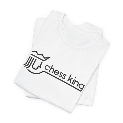 Chess King T-Shirt — Minimalist Logo Tee for Chess Players