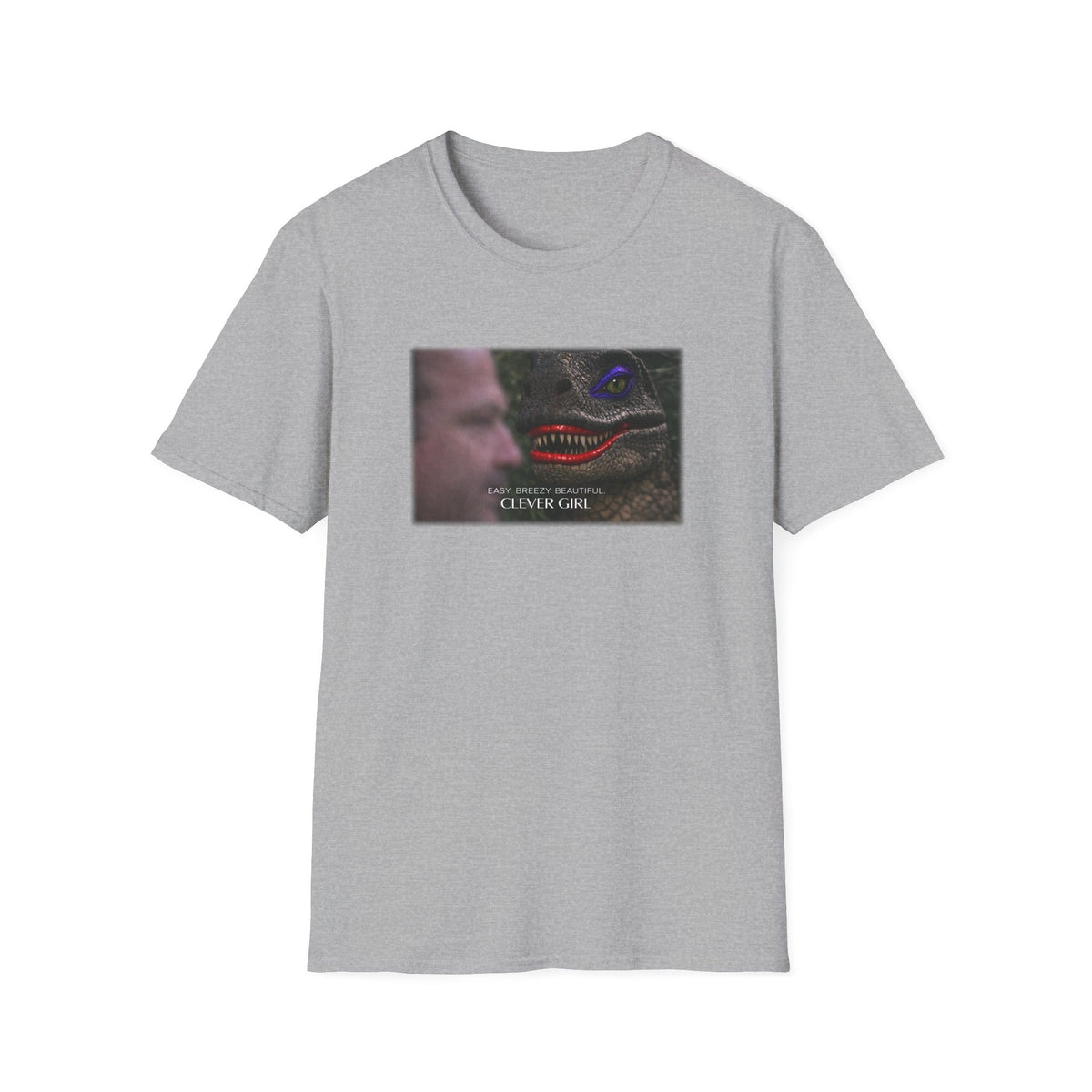 Jurrasic Park - Easy Breezy Beautiful - Clever Girl T-shirt