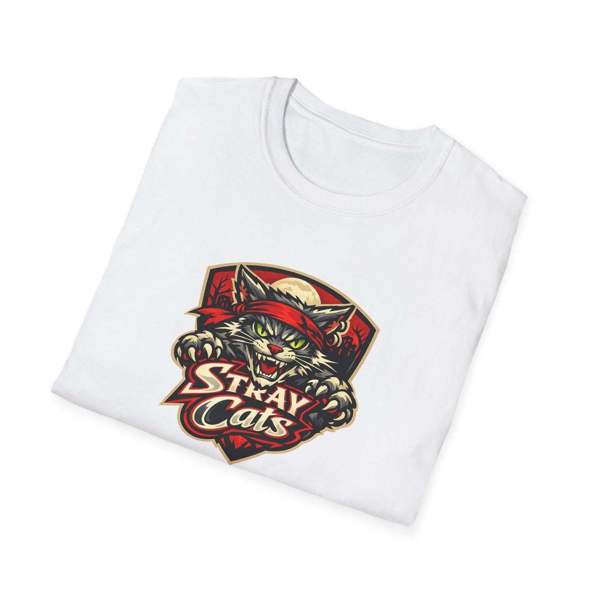 Stray Cats  - All In Jest Trivia Team T-Shirt