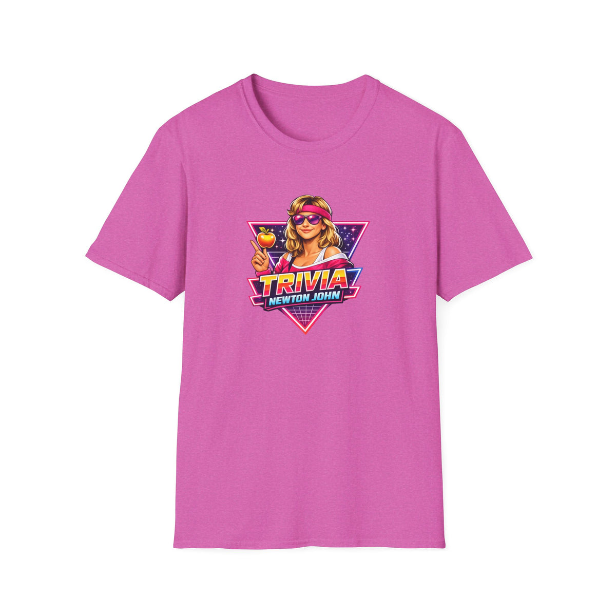 Trivial Newton John - All In Jest Trivia Team T-Shirt