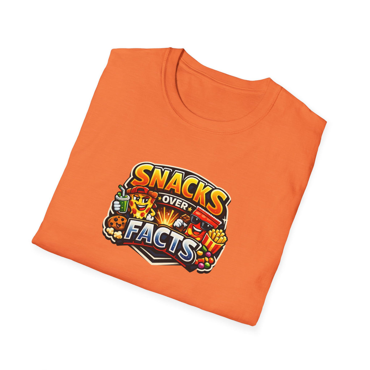 Snack Over Facts - All In Jest Trivia Team T-Shirt
