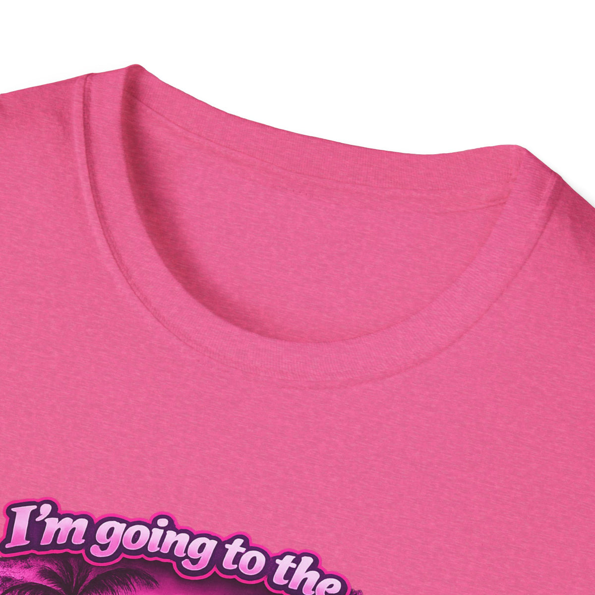 Flamingo “I’m Going to the Bird for 1” Graphic T-Shirt