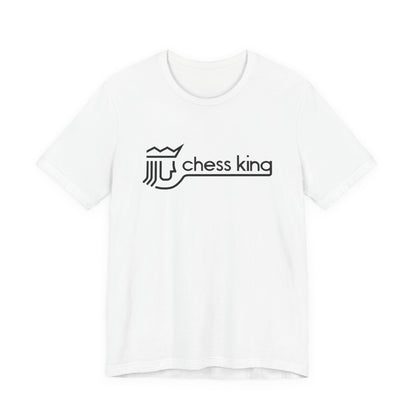 Chess King T-Shirt — Minimalist Logo Tee for Chess Players