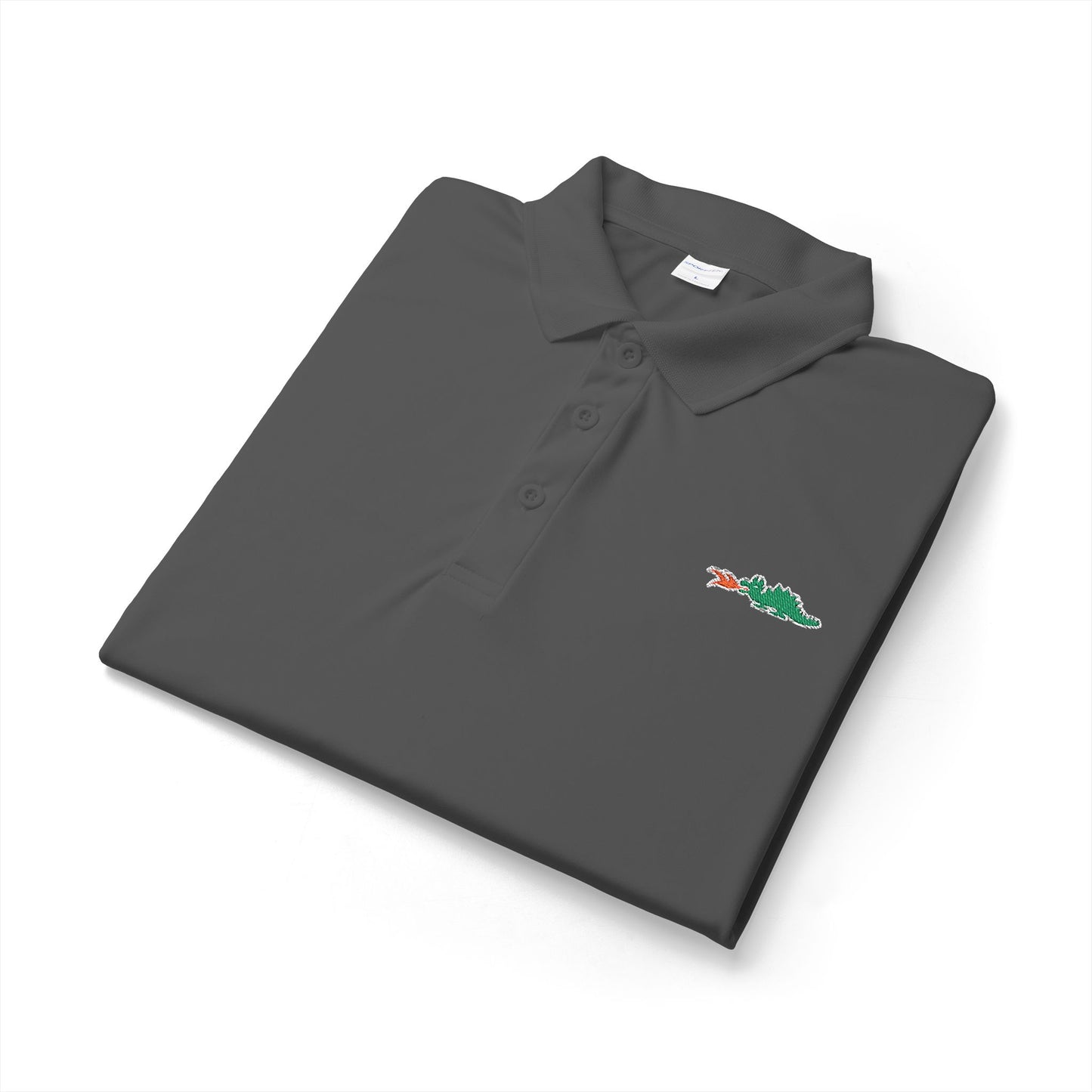 Braggin' Dragon - 1980s Sears - Men's Sport Polo - Embroidered