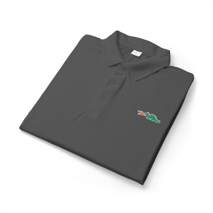 Braggin' Dragon - 1980s Sears - Men's Sport Polo - Embroidered