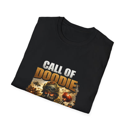 Call of Doodie T-Shirt — Funny Gamer Military Toilet Humor Tee