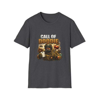Call of Doodie T-Shirt — Funny Gamer Military Toilet Humor Tee