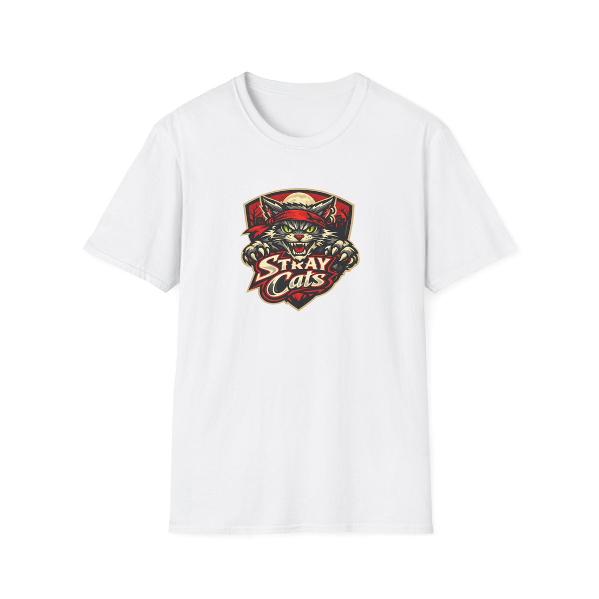 Stray Cats  - All In Jest Trivia Team T-Shirt