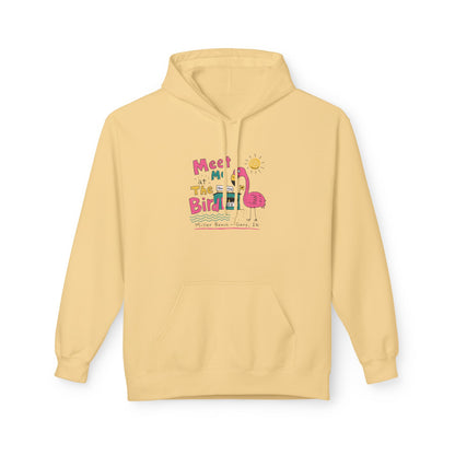 Meet Me At The Birdie Flamingo Hoodie