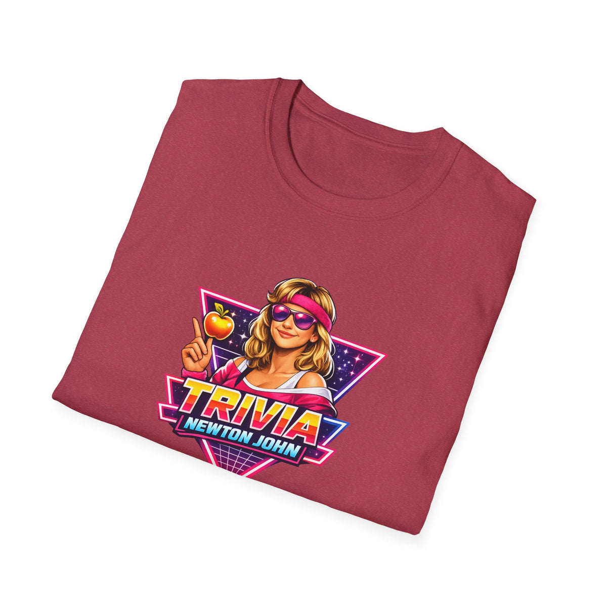 Trivial Newton John - All In Jest Trivia Team T-Shirt