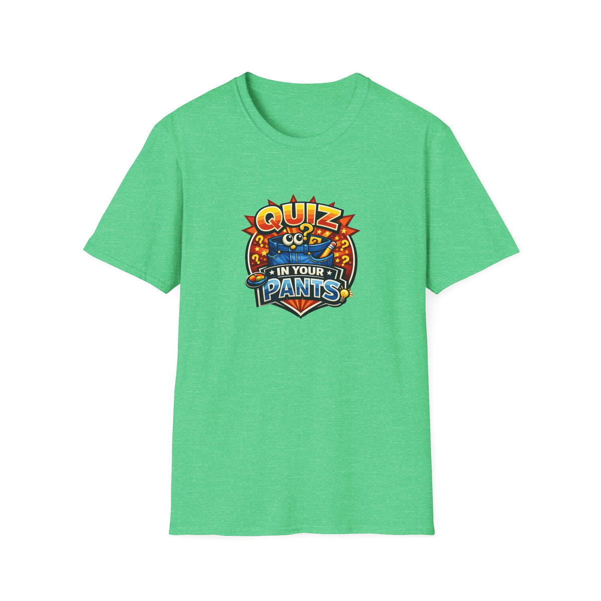 Quiz in Your Pants - All in Jest Trivia Team Shirt - T‑Shirt — Funny Game Night Tee