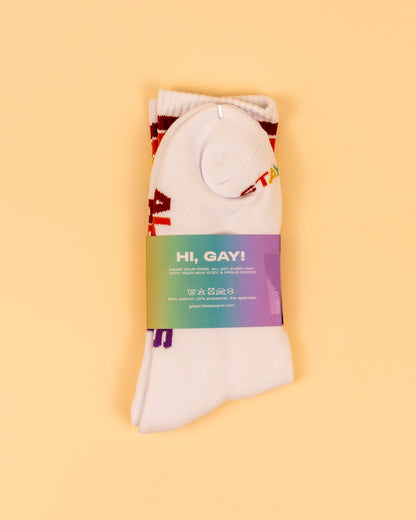 Rainbow Stripes Socks