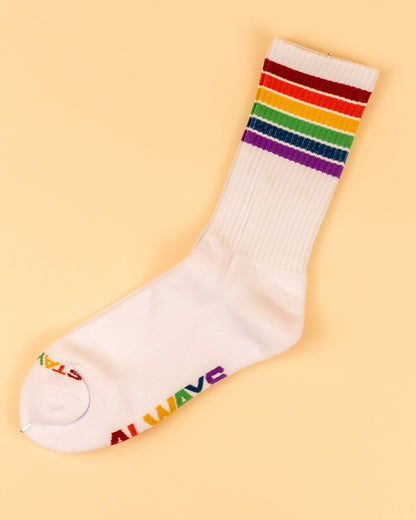 Rainbow Stripes Socks